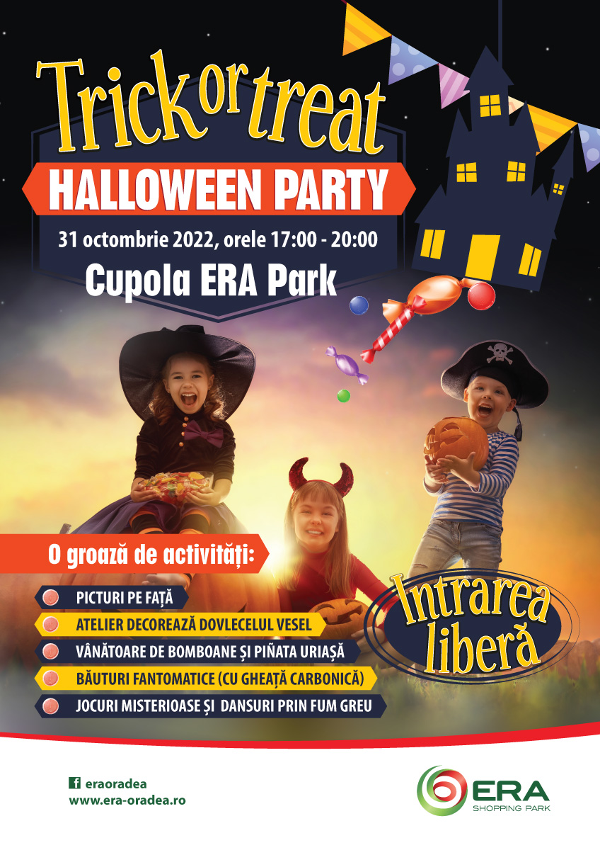 Halloween Party, la ERA Park Oradea!